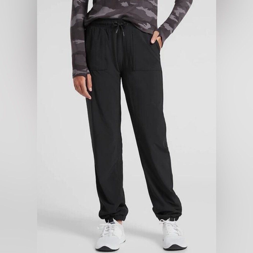 Athleta Girl Lined High Jump Jogger Navy Size Medium - Picture 8 of 10